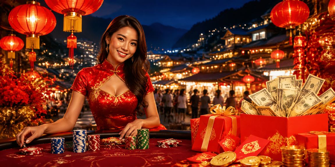 Lồng đèn và phong bì đỏ trong lễ hội thưởng Sapa – không khí Tết cá cược