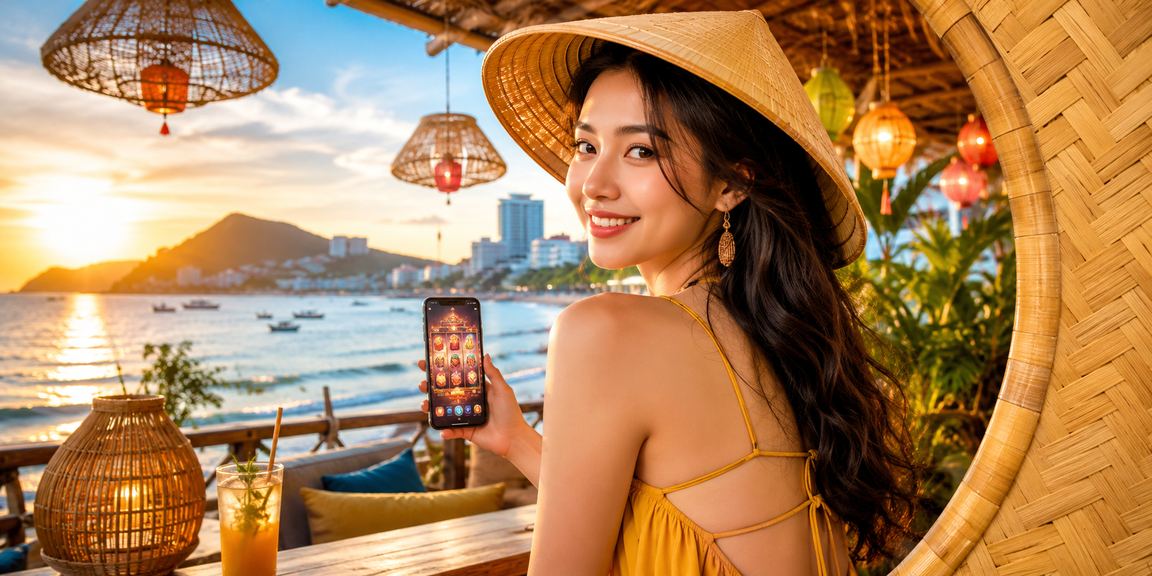 Người dùng tại Vũng Tàu thao tác cài đặt ứng dụng cá cược trên điện thoại Android